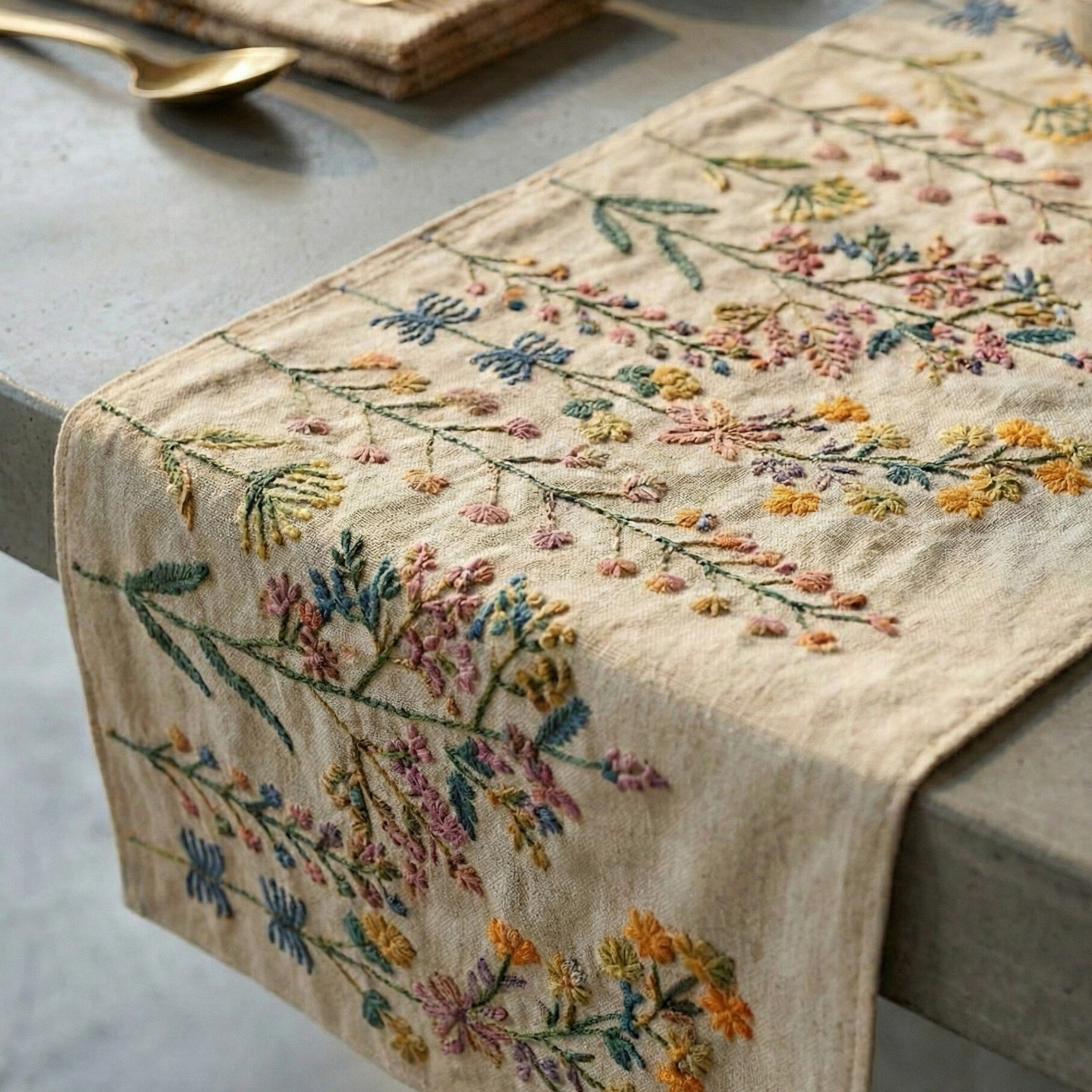 Gloria Table Runner - 33x120 cm-household-dining-tablelinen-runnersandtablecovers-image-2