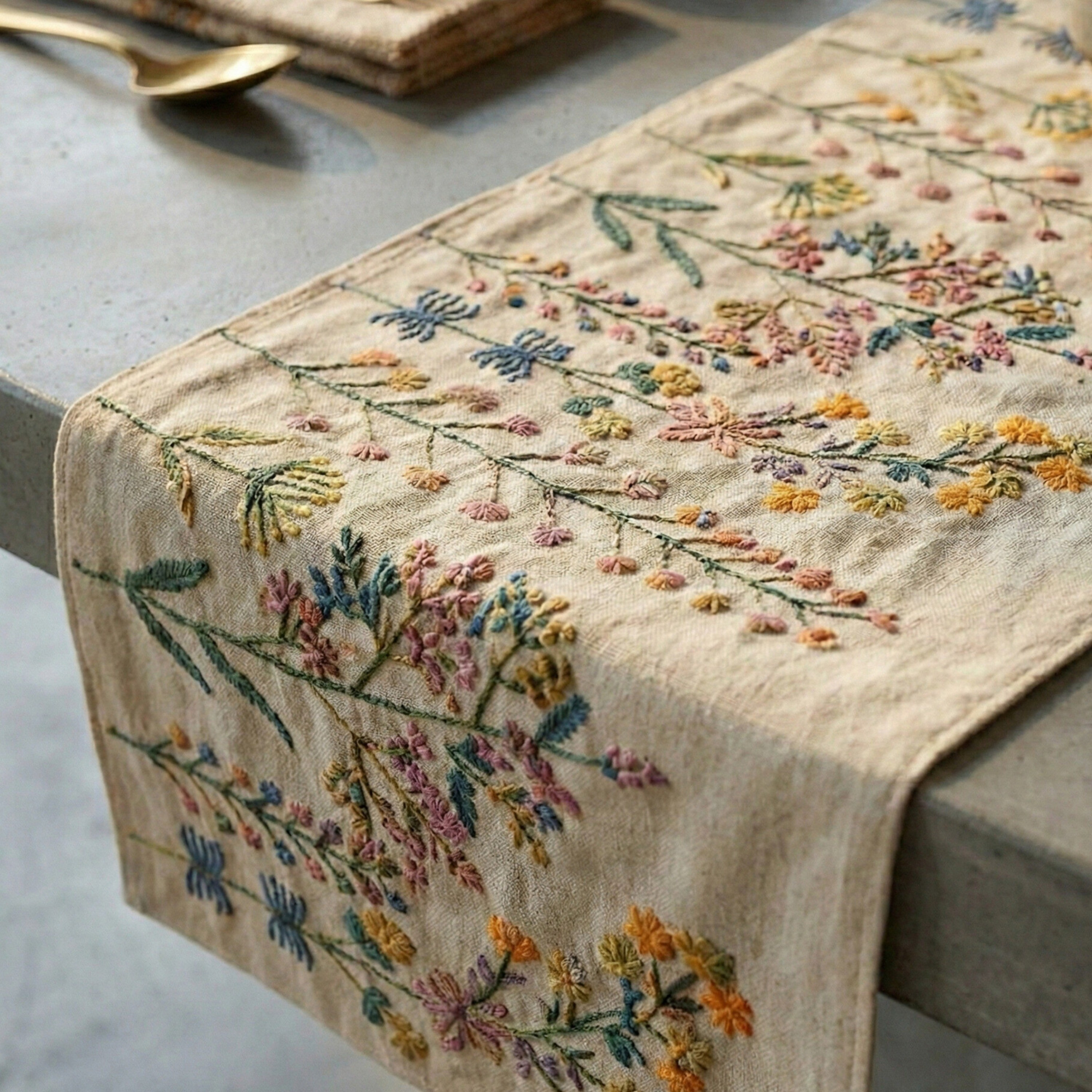 Gloria Table Runner - 33x180 cm-household-dining-tablelinen-runnersandtablecovers-image-2
