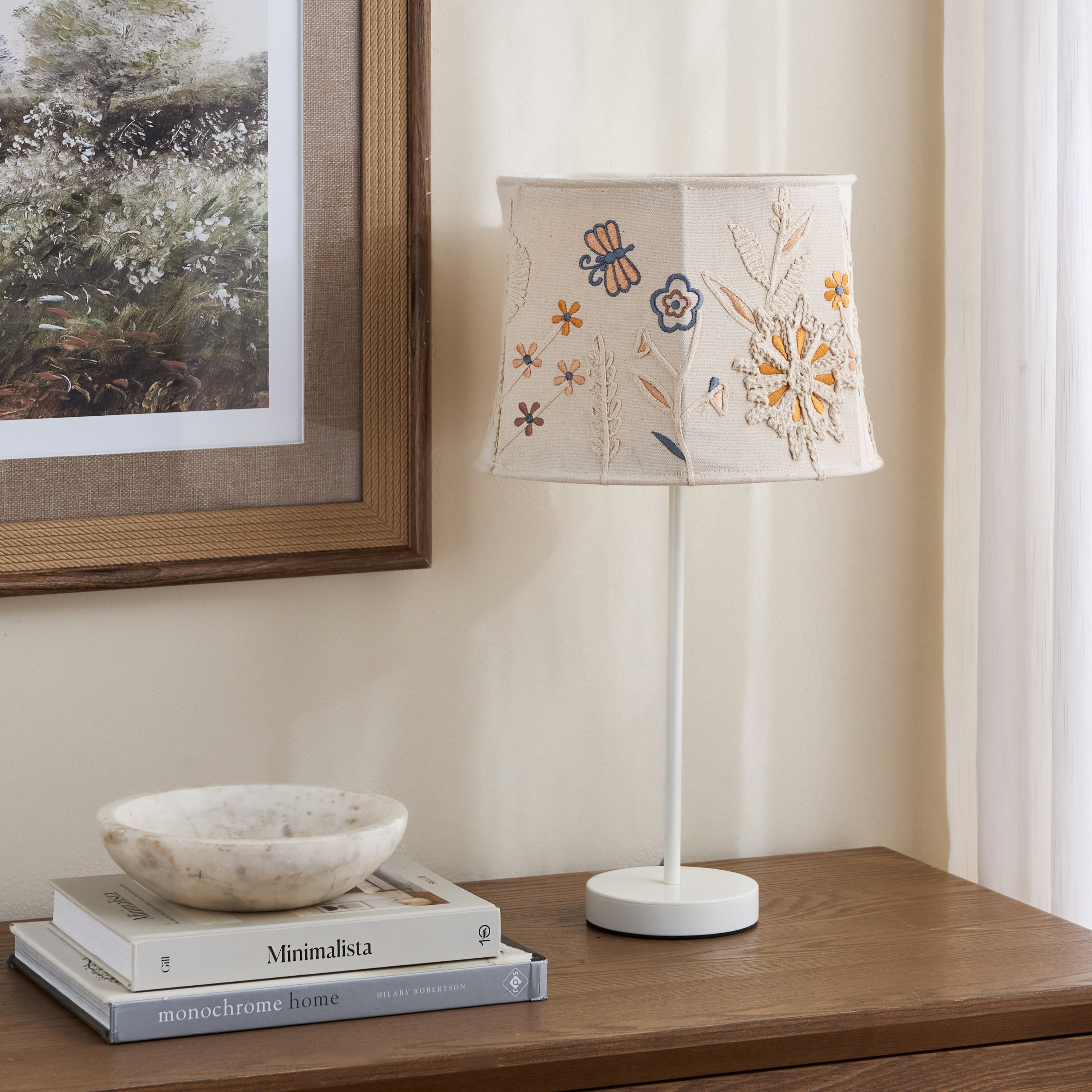 غطاء مصباح قطن - ميكس آند ماتش - 20 سم-household-lighting-tableanddesklamps-image-4