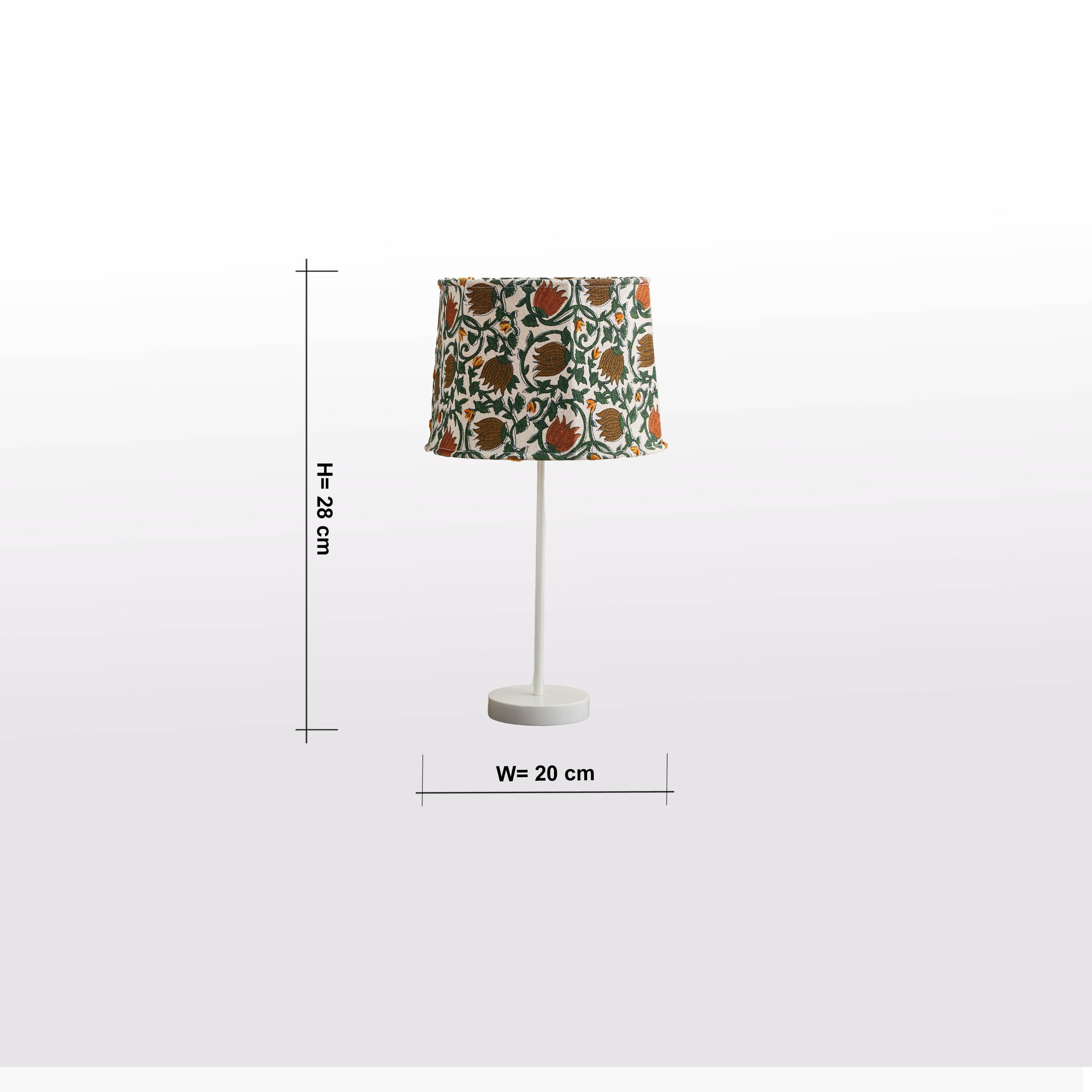غطاء مصباح قطن - ميكس آند ماتش - 20 سم-household-lighting-tableanddesklamps-image-5