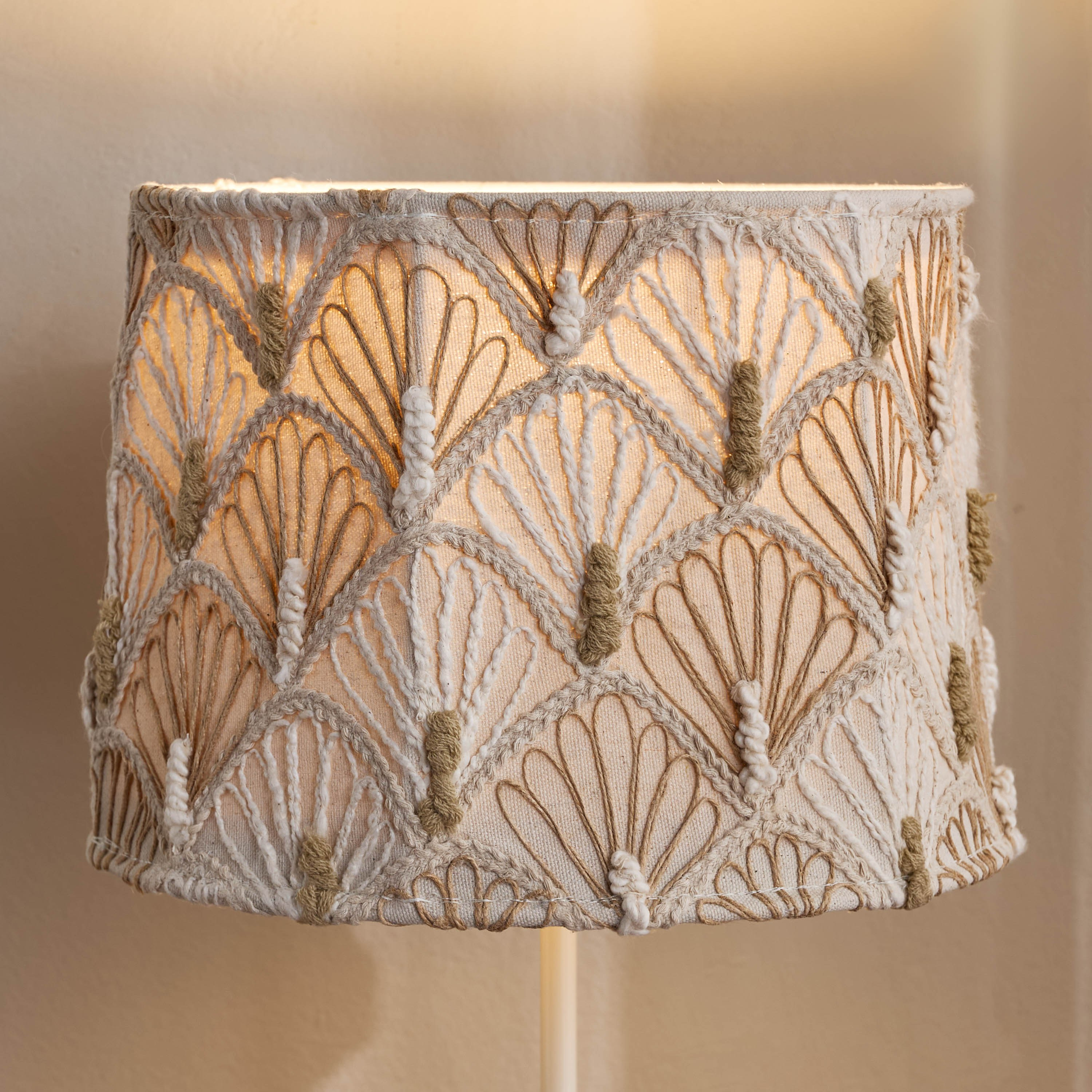 غطاء مصباح قطن - ميكس آند ماتش - 20 سم-household-lighting-tableanddesklamps-image-2