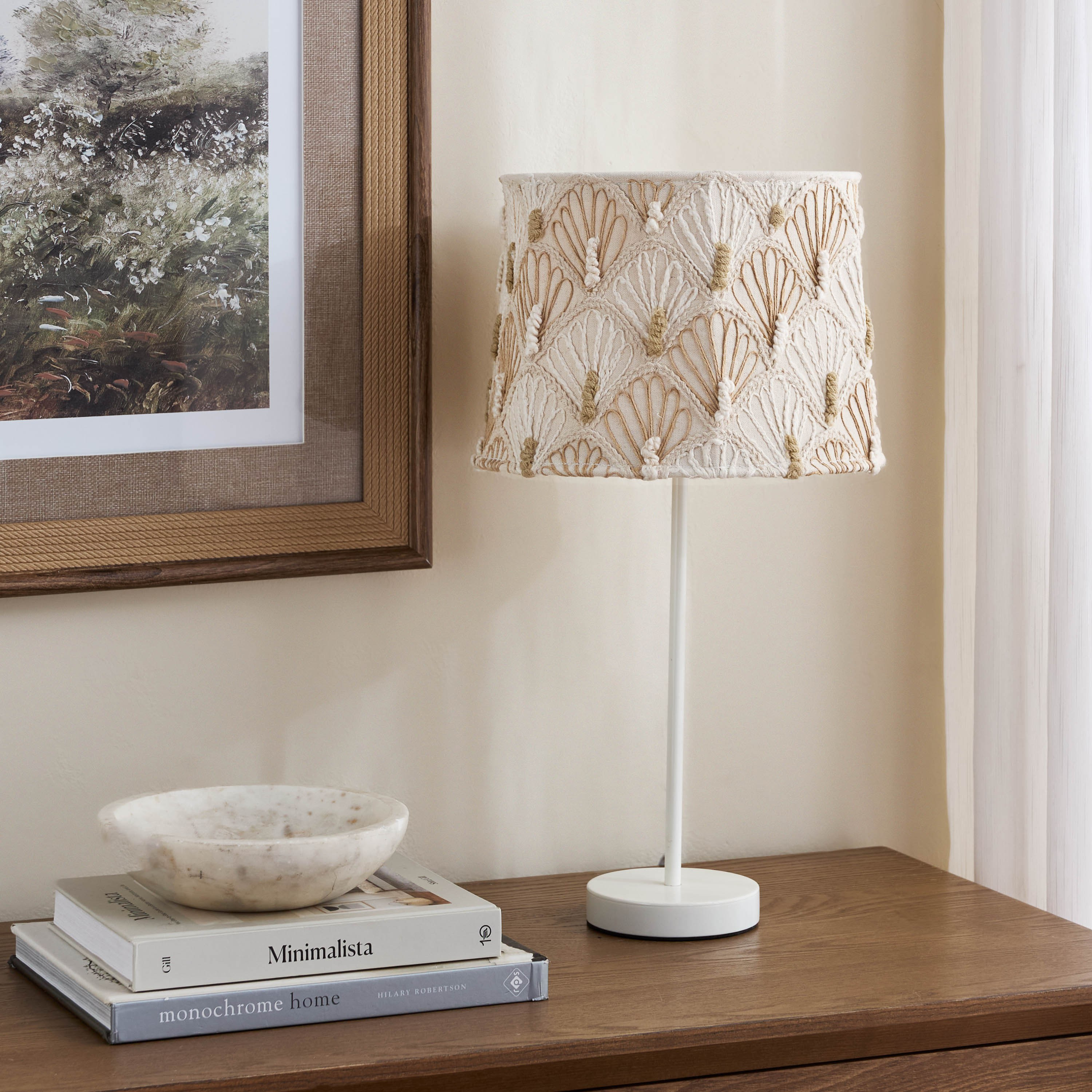 غطاء مصباح قطن - ميكس آند ماتش - 20 سم-household-lighting-tableanddesklamps-image-4