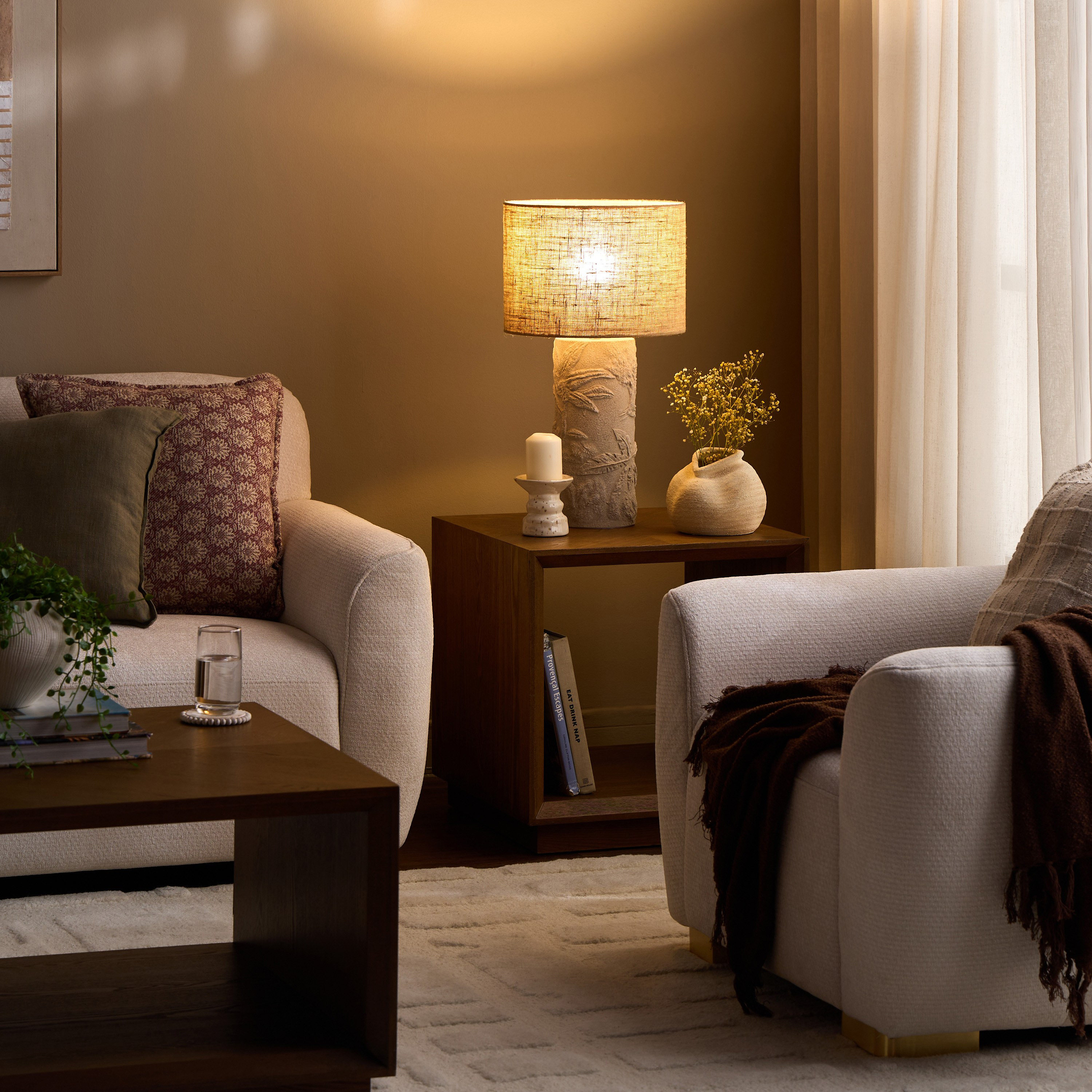 مصباح طاولة سيراميك - كارسون - 63 سم-household-lighting-tableanddesklamps-image-4