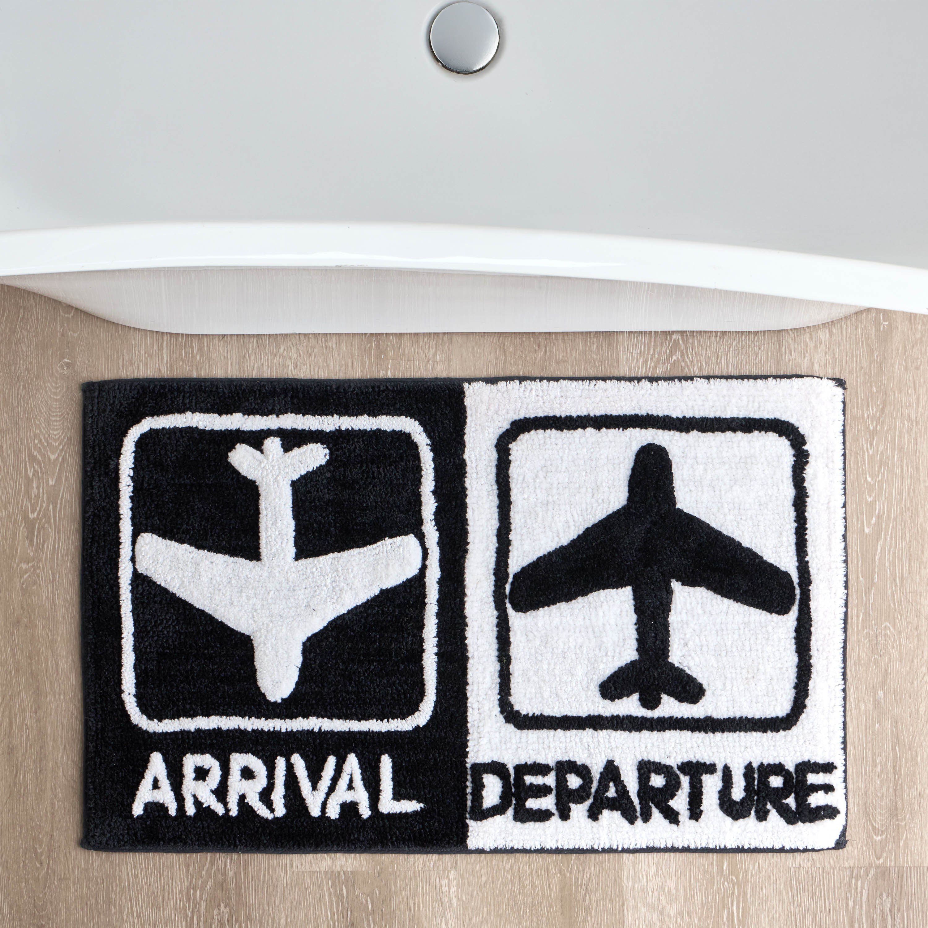سجادة حمام - أفييشن - 50x80 سم-babyandkids-bathandstorage-bath-bathroomaccessories-image-1