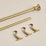 Egyptian Extendable Single Curtain Rod - 110-320 cm-household-windows-curtainrodsandaccessories-curtainrods-image-3