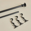 Egyptian Extendable Double Curtain Rod - 110-320 cm-household-windows-curtainrodsandaccessories-curtainrods-image-3