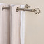 عصا ستارة مزدوجة قابلة للتمديد بتصميم كرة مموجة - 76-210 سم-household-windows-curtainrodsandaccessories-curtainrods-image-3