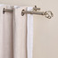 Wavy Ball Extendable Double Curtain Rod - 110-320 cm-household-windows-curtainrodsandaccessories-curtainrods-image-1