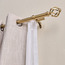 قضبان ستارة مزدوج قابل للتمدد بتصميم كروي - وايفي - 110-320 سم-household-windows-curtainrodsandaccessories-curtainrods-image-2