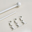 عمود ستارة مزدوج قابل للتمديد - أونكس - 110-320 سم-household-windows-curtainrodsandaccessories-curtainrods-image-1