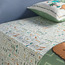 Ringo Pixel Dino Cotton Printed 4-Piece Single Comforter and Sheet Set - 135x220 cm-kids-beddingandwindows-bedding-comforters-image-5