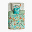 طقم لحاف وشرشف كامل قطن 4 قطع بطبعات ديناصور بيكسل - رينجو - 160×220 سم-kids-beddingandwindows-bedding-comforters-image-1