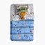 طقم شرشف ولحاف قطن مقاس كامل 4 قطع بطبعات - 160x220 سم-kids-beddingandwindows-bedding-comforters-image-1