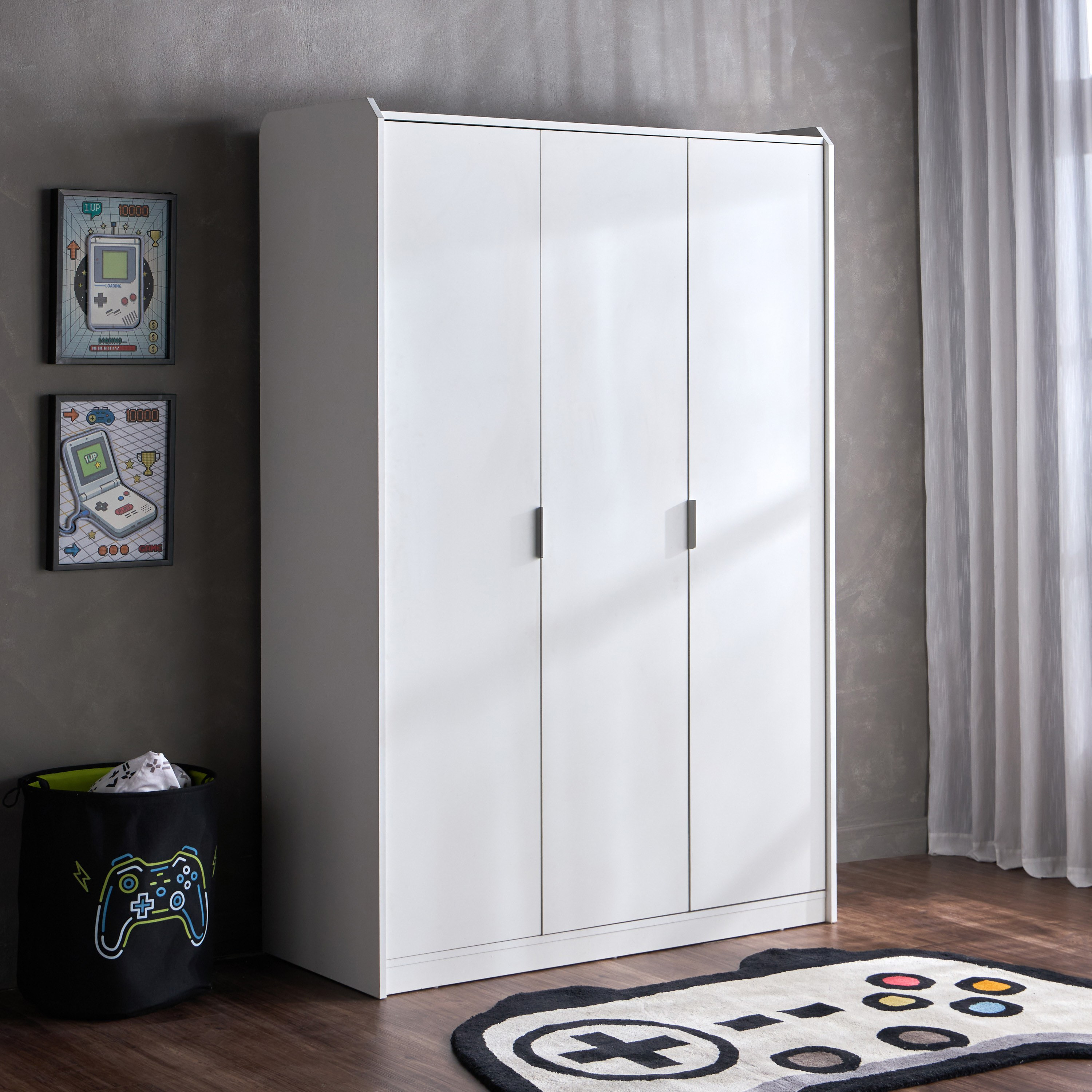 Lumina 3-Door Wardrobe