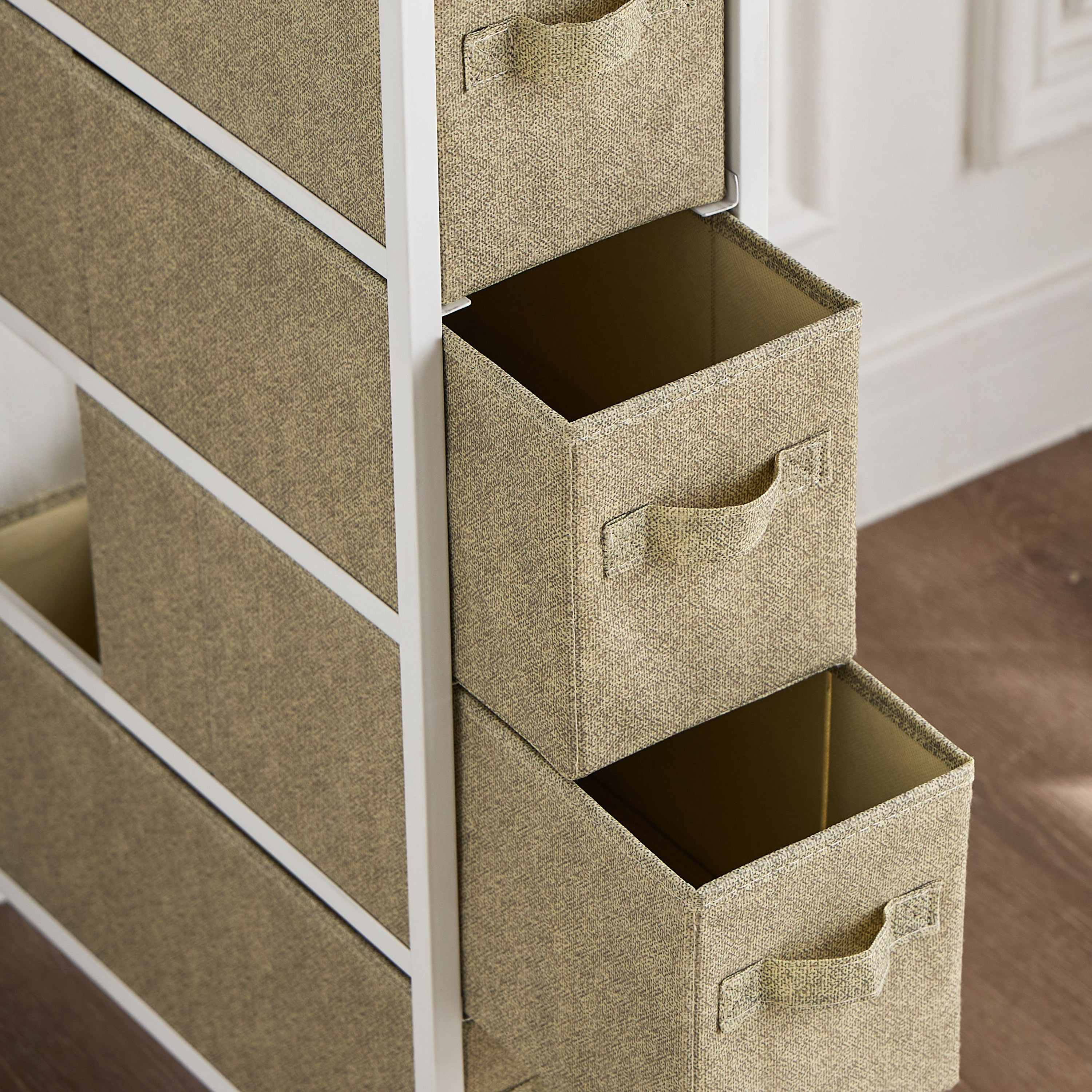 Jordan 4-Drawer Storage Tower - 48x20 cm-household-storage-storagesolutions-drawercabinets-image-3