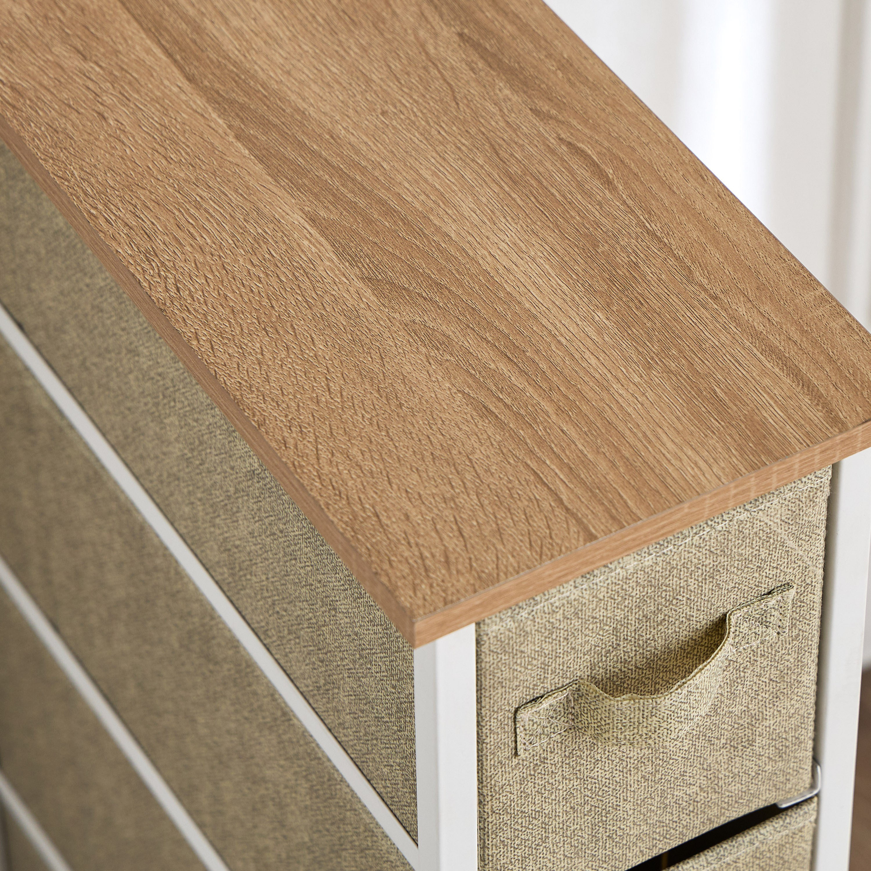 Jordan 4-Drawer Storage Tower - 48x20 cm-household-storage-storagesolutions-drawercabinets-image-4