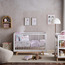 سرير أطفال خشبي بقضبان واقية - عليا - 70x130 سم-baby-nursery-furniture-cribsandbeds-babycribs-image-2