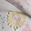 طقم لحاف قطن مقاس فردي قطعتين بعدد 200 خيط وتصميم زهري - 135x220 سم-kids-beddingandwindows-bedding-comforters-image-2