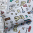 طقم لحاف فردي قطن بطبعات بعدد خيوط 200 خيط قطعتين - نيكسبلاي - 135×220 سم-kids-beddingandwindows-bedding-comforters-image-3