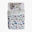 طقم لحاف فردي قطن بطبعات بعدد خيوط 200 خيط قطعتين - نيكسبلاي - 135×220 سم-kids-beddingandwindows-bedding-comforters-image-1