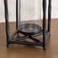 Loft Blanc-Woro Metal Hurricane Candleholder - 43 cm-household-decor-candleholdersandlanterns-image-4