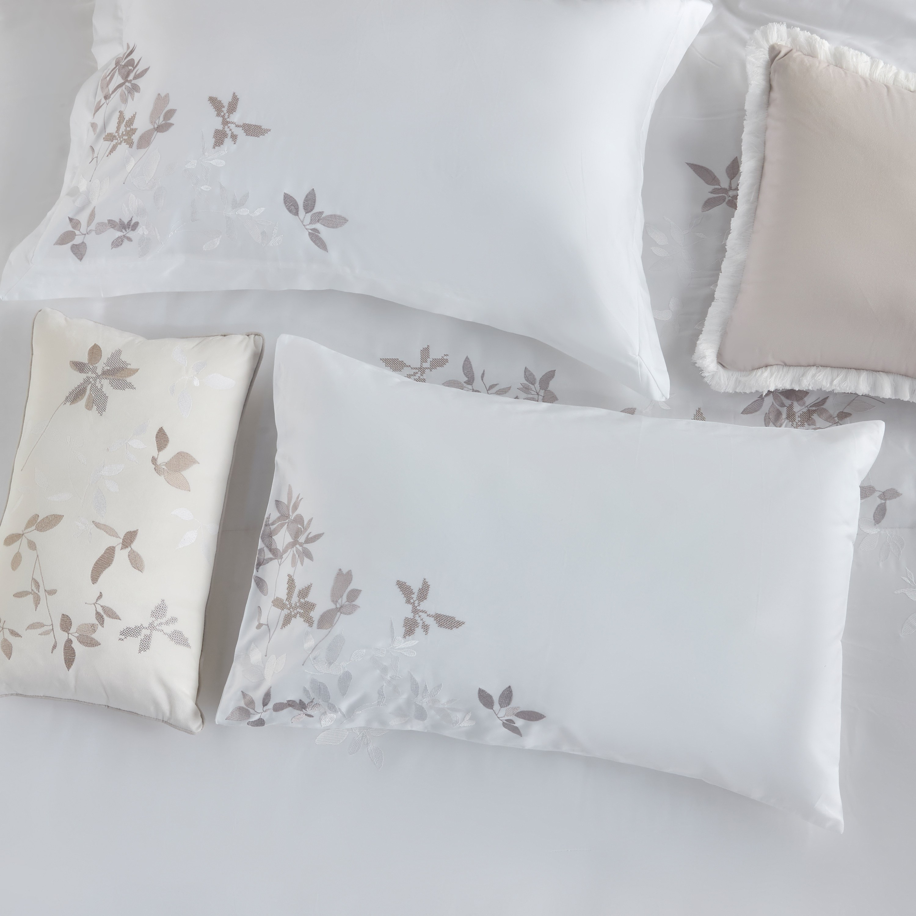 Connie Cotton Embroidered 8-Piece Super King Comforter and Sheet Set - 240x260 cm-household-bedding-comfortersandbedspreads-bedinabag-image-3