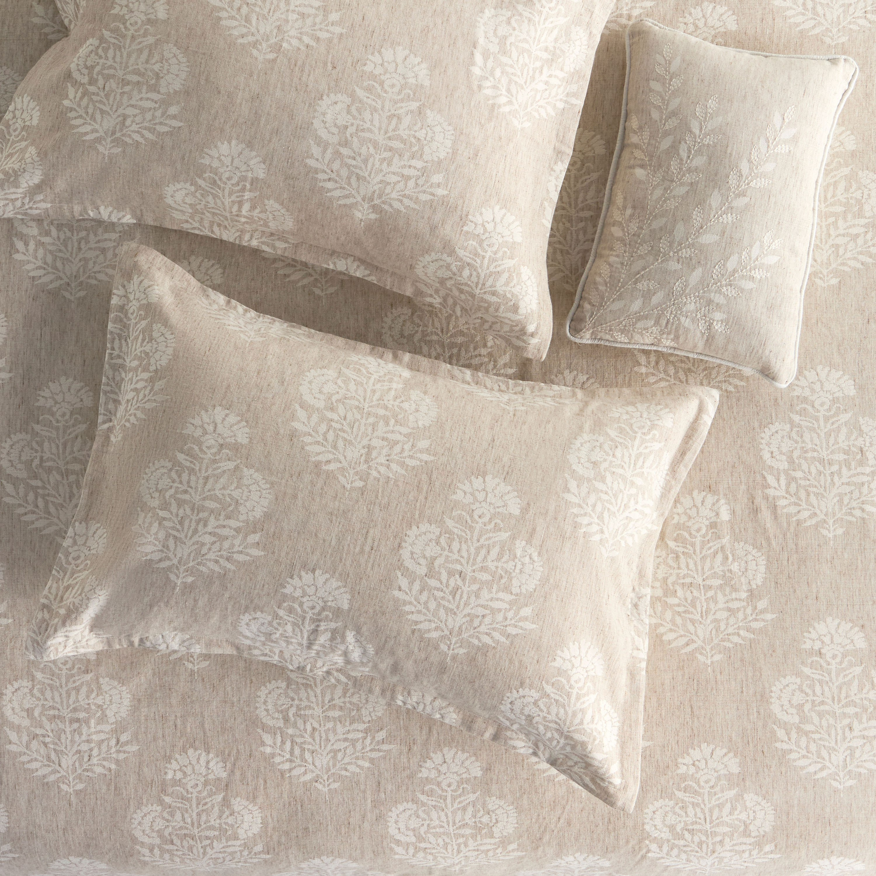 طقم لحاف قطن سوبر كينج 4 قطع - داسك - 240x260 سم-household-bedding-comfortersandbedspreads-comforters-image-3