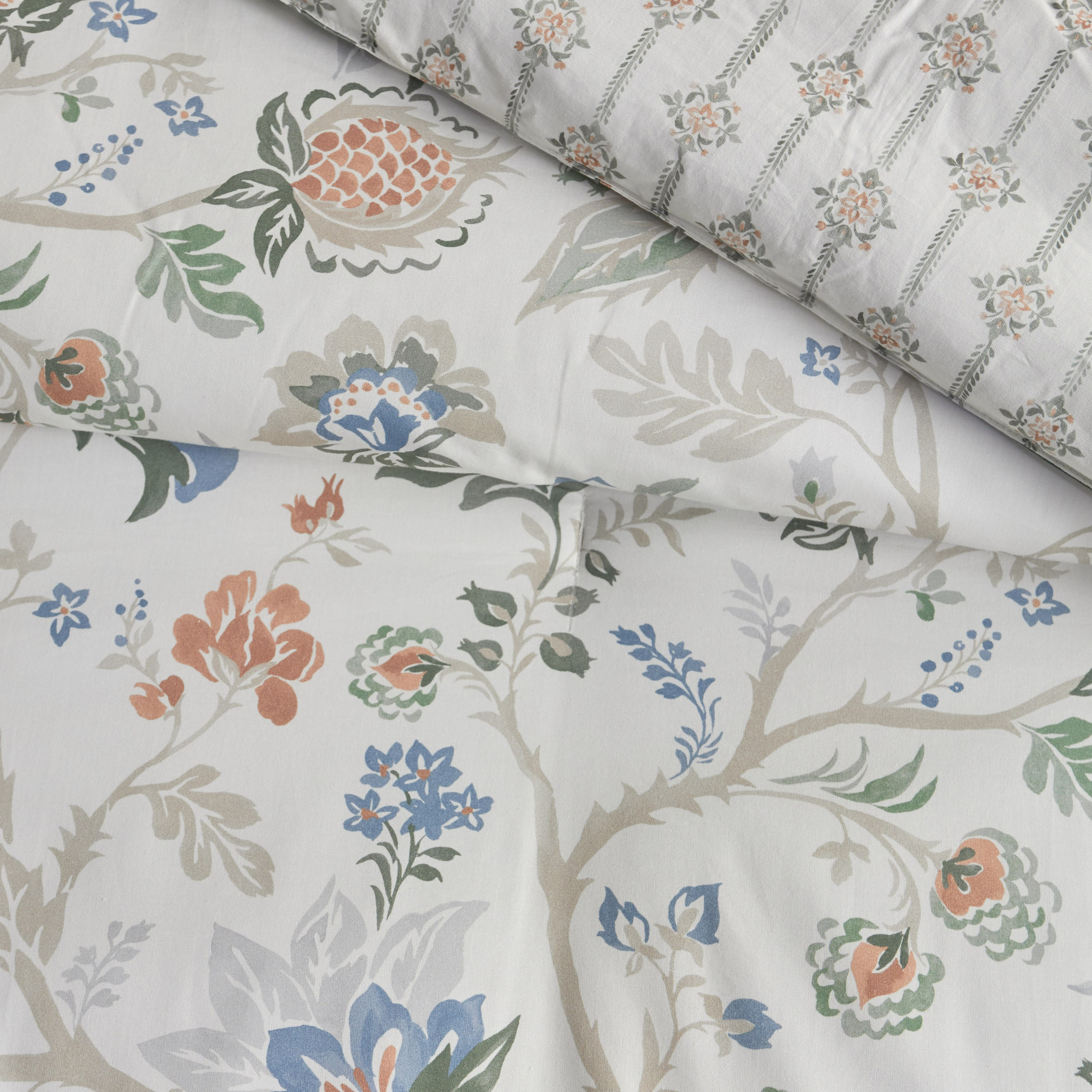 Atelier Vitoria Floral Print 3-Piece Super King Comforter Set - 240x260 cm-household-bedding-comfortersandbedspreads-comforters-image-4