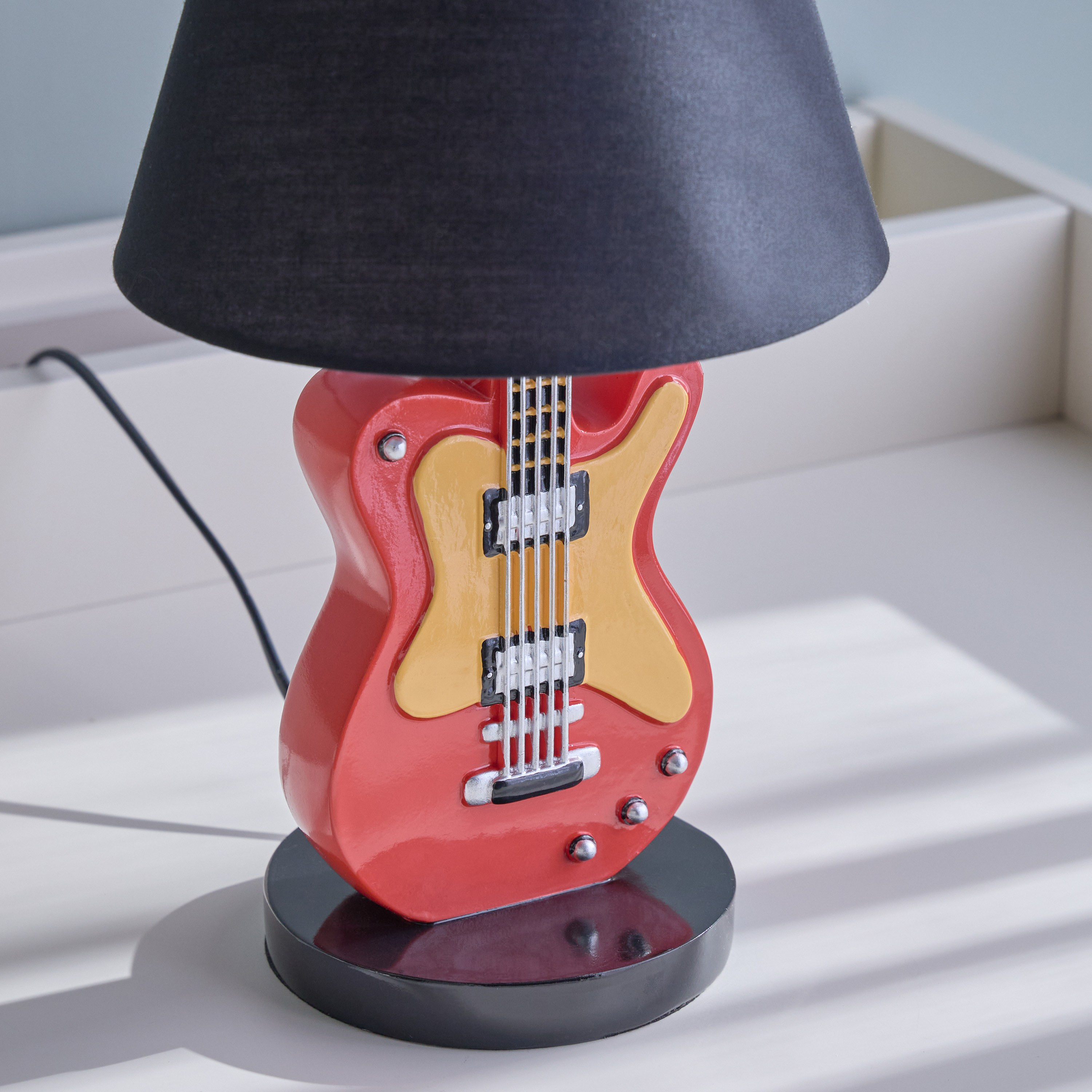 Guitar Resin Table Lamp - 45 cm-babyandkids-decorandlighting-lighting-tablelamps-image-3
