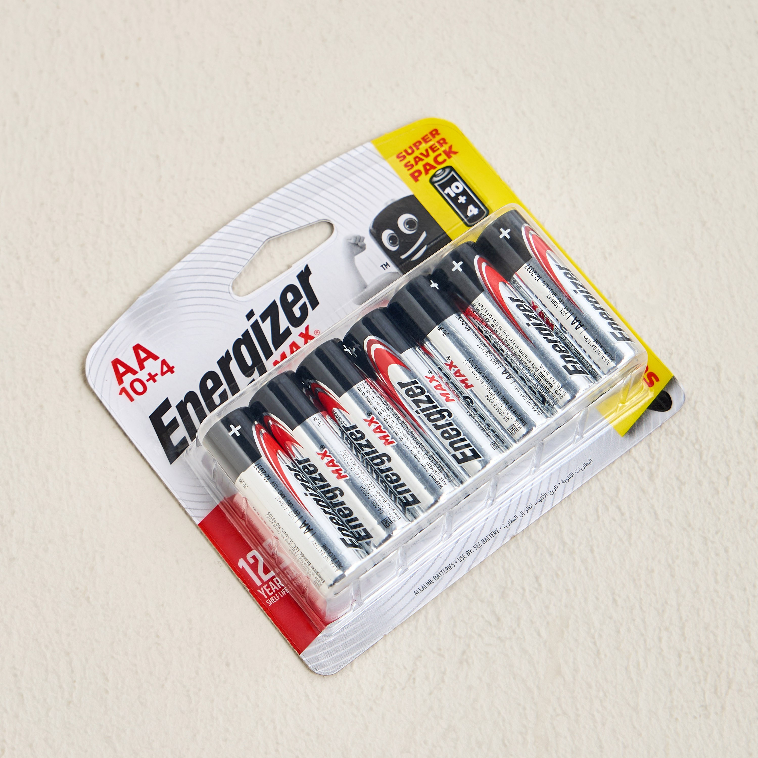 Energizer Max Alkaline AA Battery Super Saver Pack - Set of 14-household-lighting-bulbsandbatteries-batteries-image-1