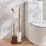 حامل فرشاة مرحاض مع حامل لفافة - روسيت-household-bathandlaundry-bathroomorganizing-toiletpaperholders-image-1