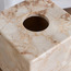 غطاء علبة مناديل رخام تركي - أتيلييه صحار-household-bathandlaundry-bathaccessories-tissueboxesandcottonjars-image-2