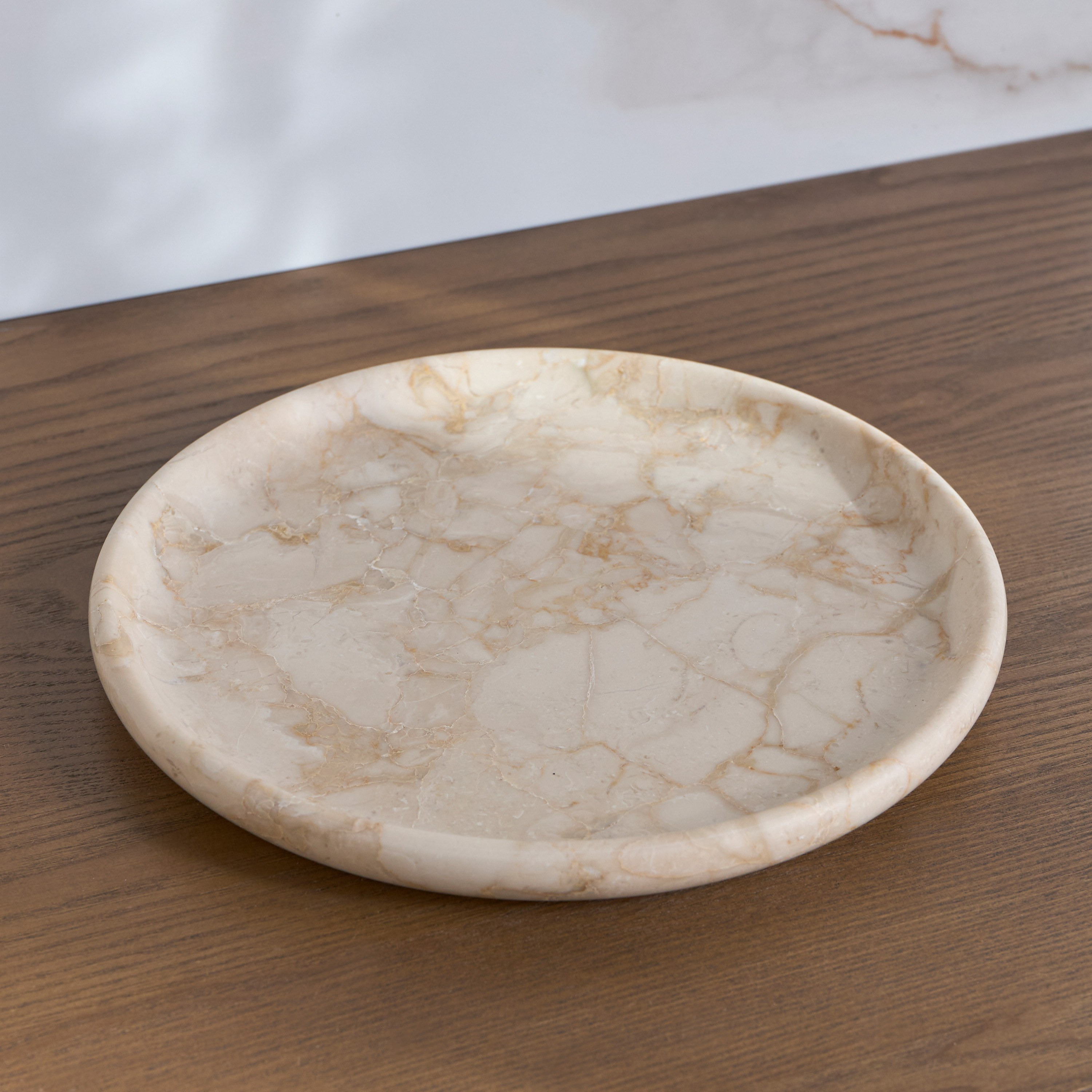 طبق رخام تركي - أتيلييه صحار-household-bathandlaundry-bathaccessories-toweltraysandplatforms-image-1