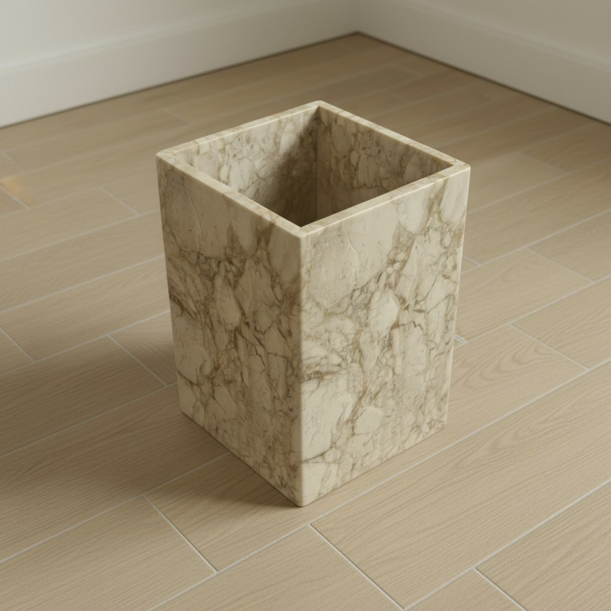 سلة نفايات رخام تركي - أتيلييه صحار - 5.6 لتر-household-bathandlaundry-wastebinsandaccessories-image-1