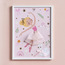 Belle Framed Canvas Wall Art - 30x40 cm-kids-decorandlighting-decor-wallart-image-1