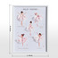 لوحة حائط كانفاس مؤطرة بتصميم راقصات باليه - بيل - 30x40 سم-kids-decorandlighting-decor-wallart-image-1