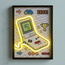 Game on Game LED Framed Canvas Wall Art - 30x40 cm-kids-decorandlighting-decor-wallart-image-2