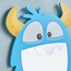 Kelvin Monster Wall Mirror - 30x24 cm-kids-decorandlighting-decor-mirrors-image-2
