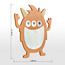 Kelvin Monster Wall Mirror - 29x28 cm-kids-decorandlighting-decor-mirrors-image-4