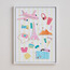 Juno Ravel 3D Framed Canvas Wall Art - 30x40 cm-kids-decorandlighting-decor-wallart-image-1
