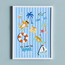 Summer Wave 3D Object Framed Canvas Wall Art - 30x40 cm-kids-decorandlighting-decor-wallart-image-1