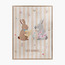 Ginger Bunny 3D Object Framed Canvas Wall Art - 30x40 cm-kids-decorandlighting-decor-wallart-image-4