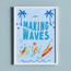Summer Making Waves Framed Canvas Wall Art - 30x40 cm-kids-decorandlighting-decor-wallart-image-1