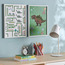 Ringo Pixel Styrofoam Dino Framed Canvas Wall Art - 30x40 cm-kids-decorandlighting-decor-wallart-image-3