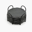 طقم قواعد أكواب 6 قطع - ليزا - 11 سم-household-dining-tablelinen-napkinsandaccessories-image-2
