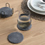 Lisa 6-Piece Coaster Set - 11 cm-household-dining-tablelinen-napkinsandaccessories-image-4