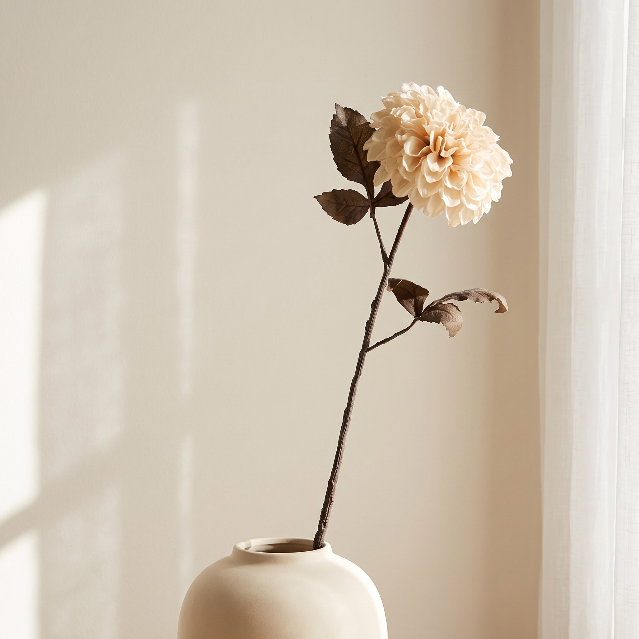 Autumn Dahlia Stem - 73 cm-household-gardenandoutdoor-artificialflowersandplants-stems-image-1
