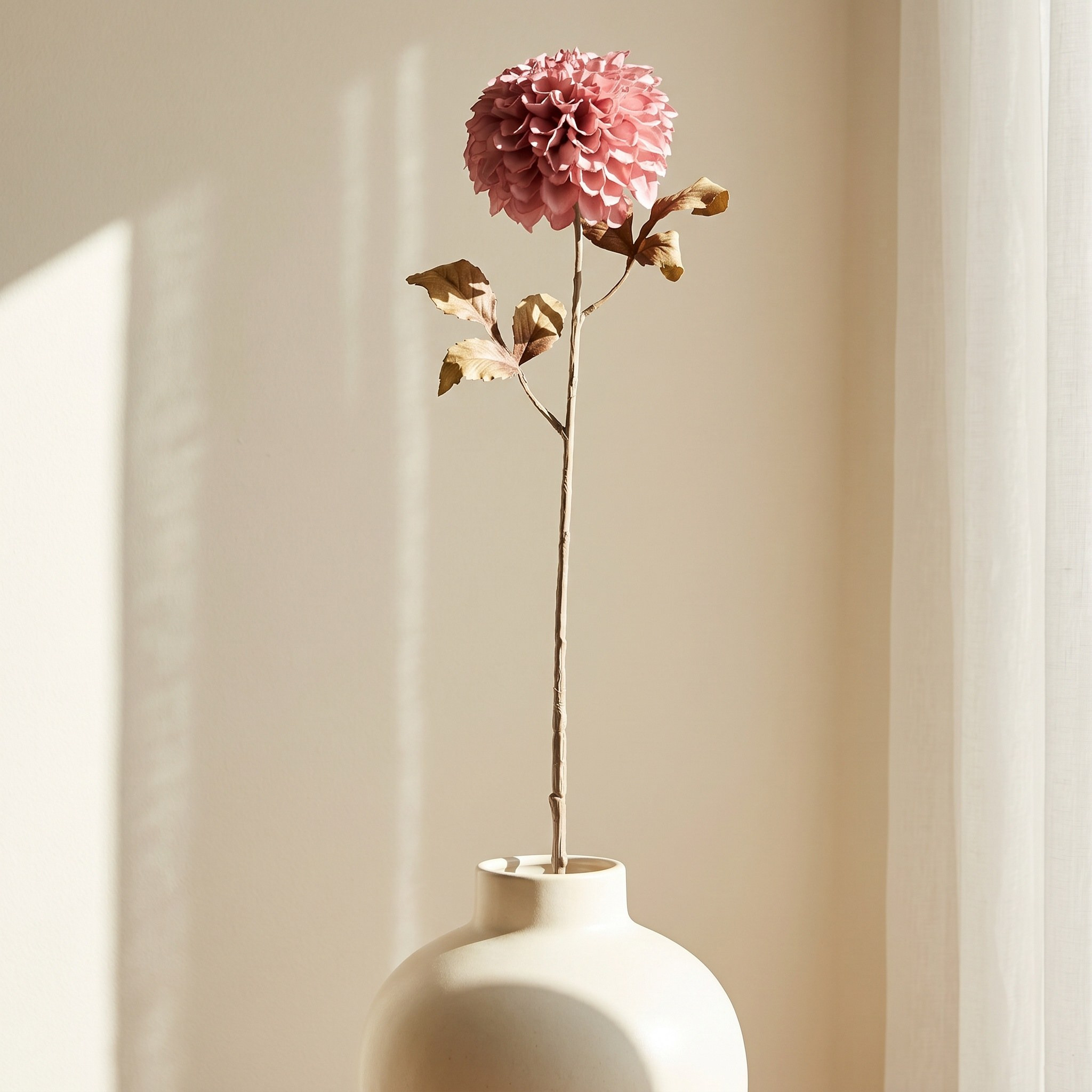 Autumn Dahlia Stem - 73 cm-household-gardenandoutdoor-artificialflowersandplants-stems-image-1