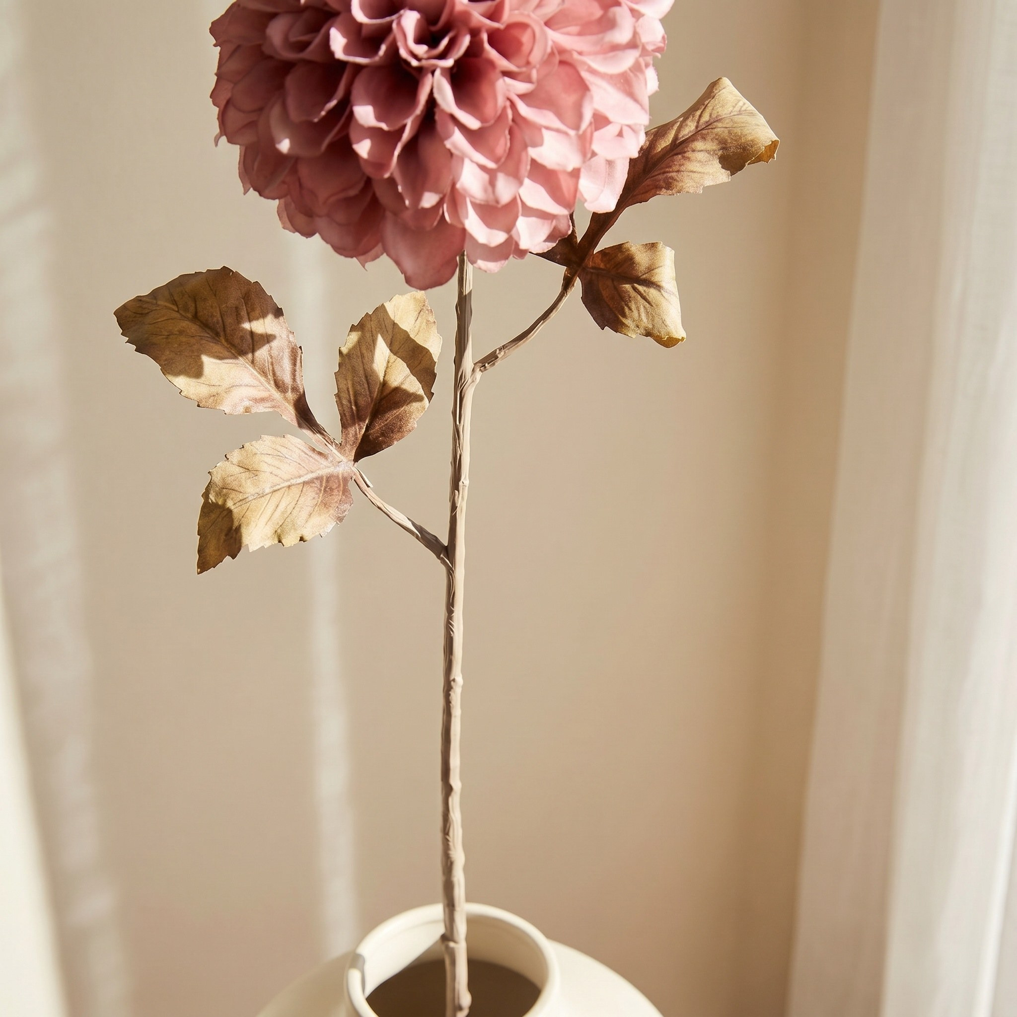 Autumn Dahlia Stem - 73 cm-household-gardenandoutdoor-artificialflowersandplants-stems-image-2