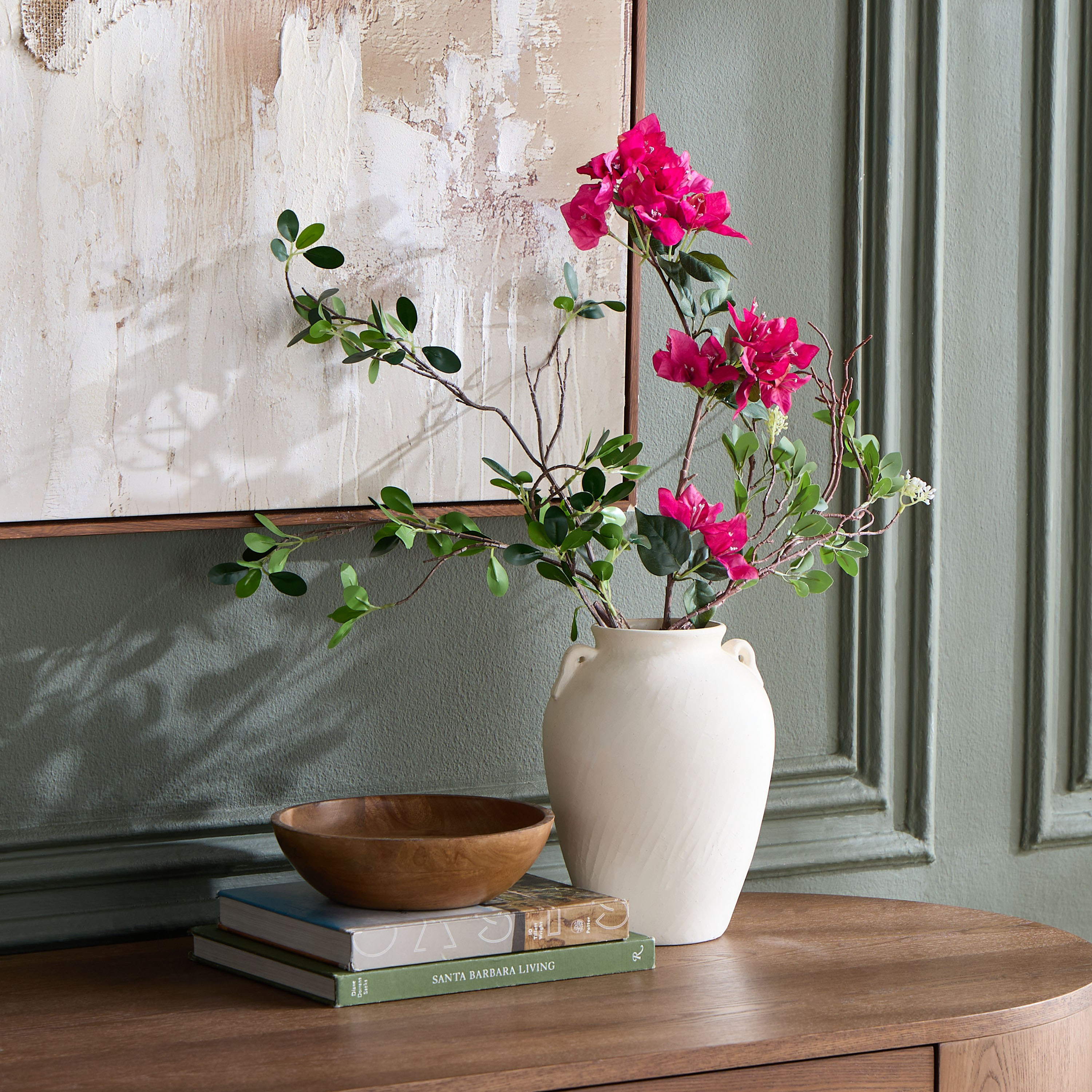 غصن زهور الجهنمية - 88 سم-household-gardenandoutdoor-artificialflowersandplants-stems-image-3
